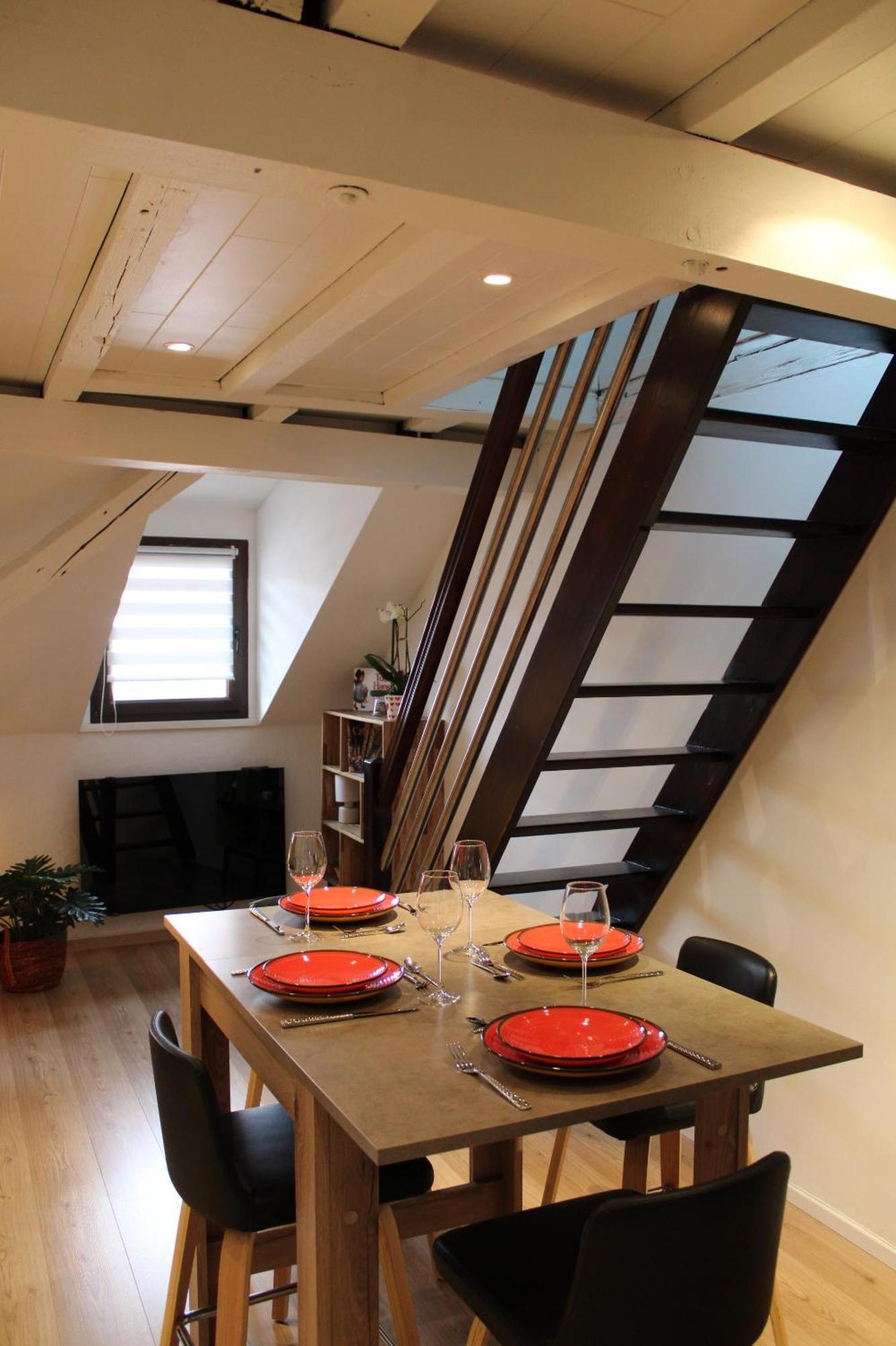 Charmant Duplex Privatise, Climatise, 2 Chambres Strasbourg Exterior foto